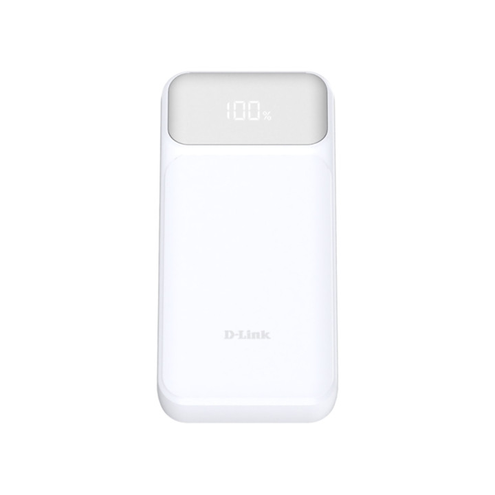 D-Link DPP-201 Powerbank 20.000mAh - 65W PD 3.0 - QC 3.0 - Color Blanco