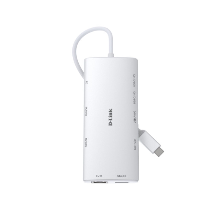 D-Link DUP-A01 Hub USB-C 10 en 1 - 3x USB-C