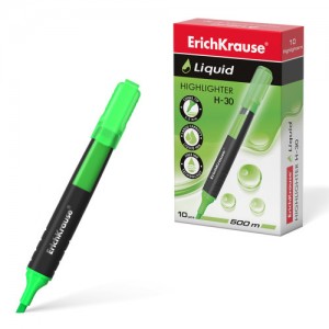 Marcador fluorescente liquid h-30 verde erichkrause 47974