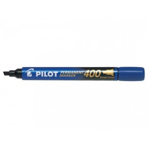 Marcador permanente punta biselada sca-400 azul pilot sca-400-l