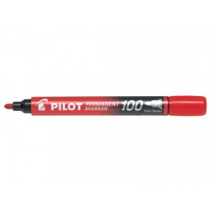 Marcador permanente punta conica sca-100 rojo pilot sca-100-r