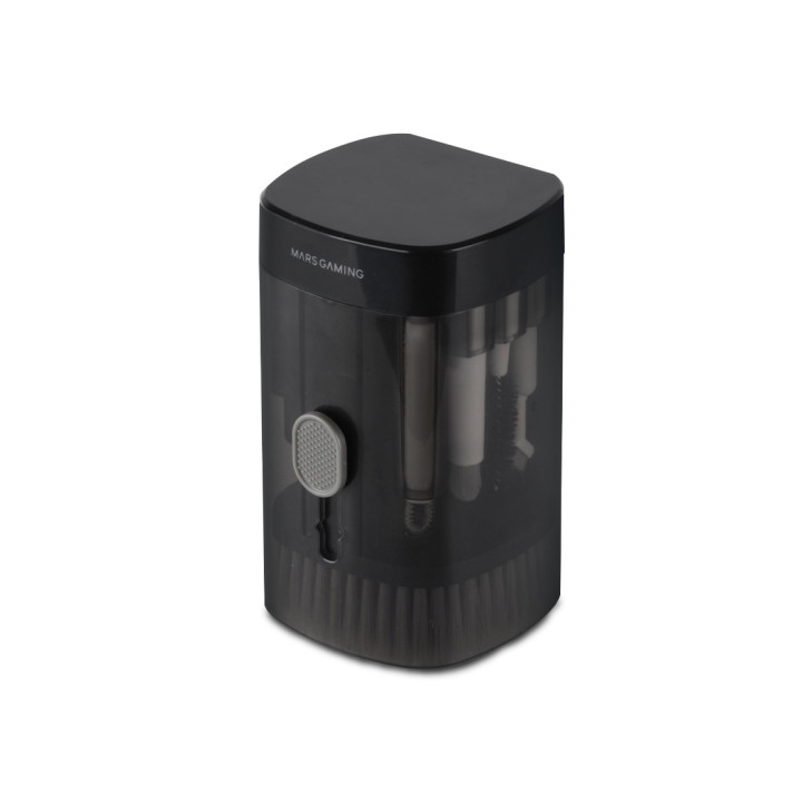 Mars Gaming MA-KIT Set de Limpieza Multifuncional 21 en 1 - 102x60x57mm - Color Negro