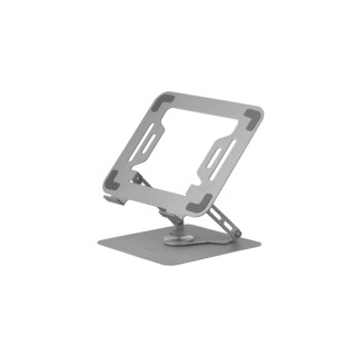 Mars Gaming MA-RSN Soporte de Sobremesa para Portatiles y Tablets hasta 17" - Ajustable en Altura - Rotacion 360º - Inclinacio