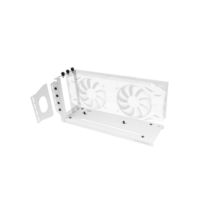 Mars Gaming MCA-GCV Soporte Vertical para Tarjeta Grafica GPU - Montaje Universal - Base Magnetica Antideslizante - Modelos has