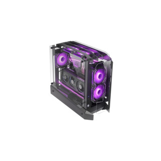 Mars Gaming MC-EDGE Caja Torre ATX - Soporte para Refrigeracion Liquida - Triple Cristal Templado - Formato Open Air - 7 Ranura