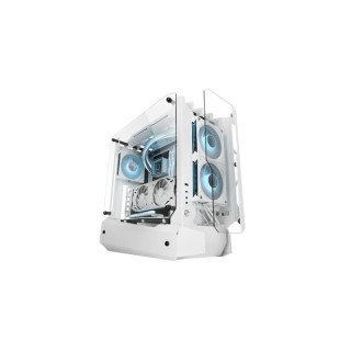 Mars Gaming MC-EDGE Caja Torre ATX - Soporte para Refrigeracion Liquida - Triple Cristal Templado - Formato Open Air - 7 Ranura