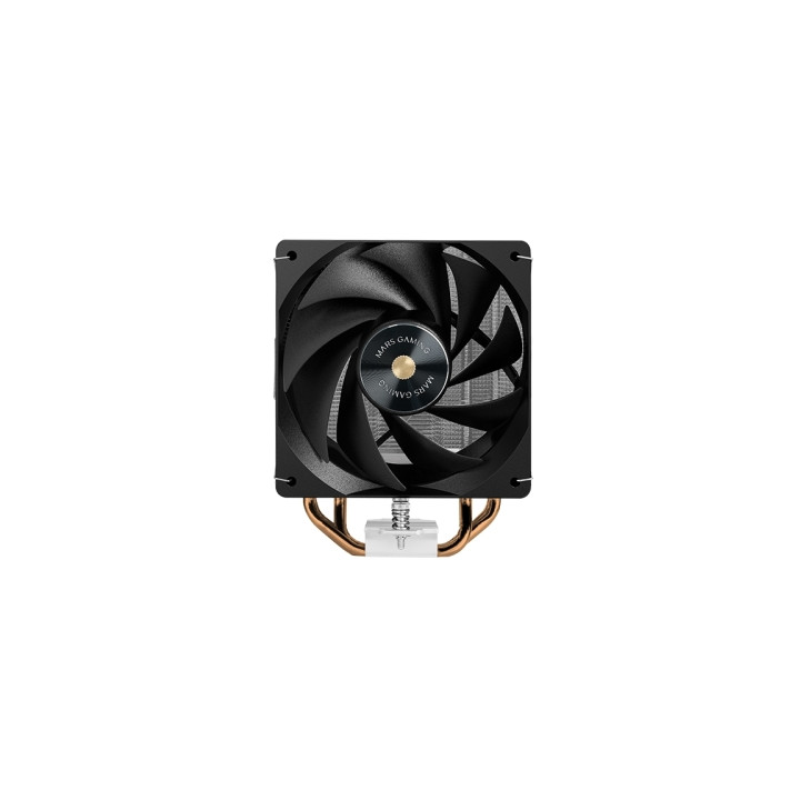 Mars Gaming MCPU-X4 Disipador CPU con 230W de Potencia - Ventilador PWM de 120mm - 4 Heatpipes HCT - Aletas de Aluminio - 120x6