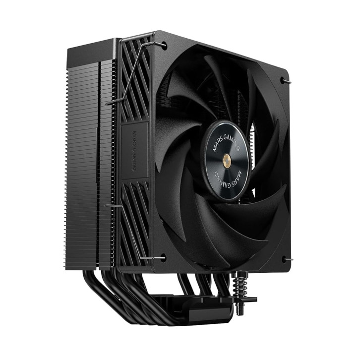 Mars Gaming MCPU-X5 Disipador CPU con 280W de Potencia - Ventilador PWM de 120mm - 5 Heatpipes HCT - Rendimiento Ultrasilencios