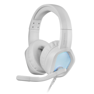 Mars gaming mh320 auriculares alámbrico diadema juego usb tipo a blanco
