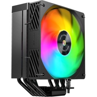 Mars Gaming MCPU-X5ARGB Disipador CPU con 280W de Potencia - Ventilador PWM de 120mm - Iluminacion ARGB - 5 Heatpipes HCT - Col
