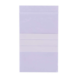 Apli Bolsas con Zip Auto Cierre Transparentes - 80 x 120mm - Material LDPE - Cierre Seguro y Facil Manipulacion - Aptas para Us