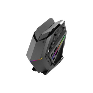 Mars Gaming MC-TITAN Caja Torre ATX - Ventanas Laterales de Cristal Templado - Iluminacion ARGB - Hub de Iluminacion con Mando