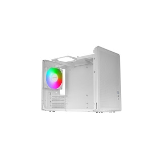 Mars Gaming MC-XPS Minitorre Ultracompacta - Ventilador de 120mm FRGB Trasero - Soporte MicroATX/Mini-ITX - Rejilla de Refriger