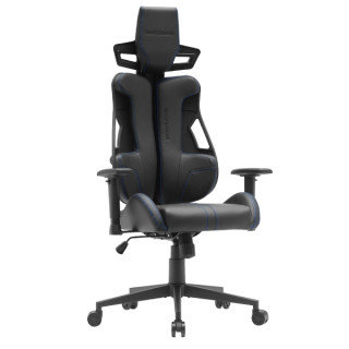 Mars Gaming MGC-ELITE Silla Gaming Premium - Ruedas XL - Piston de Gas Clase 4 - Respaldo Flexible Adaptativo - Reposabrazos Aj