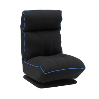 Mars Gaming MGC-THRONE Sofa Gaming de Espuma de Alta Densidad - Base con Rotacion 360º - Respaldo y Reposacabezas Ajustables -