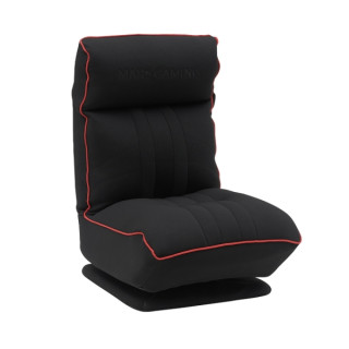 Mars Gaming MGC-THRONE Sofa Gaming de Espuma de Alta Densidad - Base con Rotacion 360º - Respaldo y Reposacabezas Ajustables -