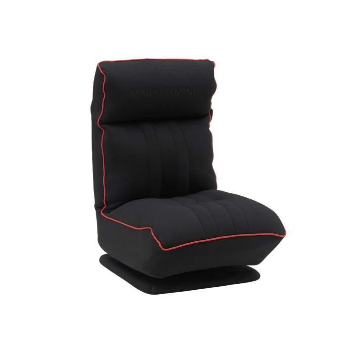 Mars Gaming MGC-THRONE Sofa Gaming de Espuma de Alta Densidad - Base con Rotacion 360º - Respaldo y Reposacabezas Ajustables -