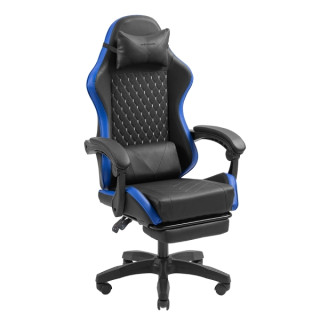 Mars Gaming MGC-X Silla Gaming Ergonomica - Reposapies Extensible - Cojines Lumbar y Cervical - 660x540x1250mm - Acabado en Cue