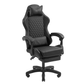 Mars Gaming MGC-X Silla Gaming Ergonomica - Reposapies Extensible - Cojines Lumbar y Cervical - 660x540x1250mm - Acabado en Cue