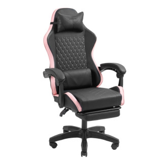 Mars Gaming MGC-X Silla Gaming Ergonomica - Reposapies Extensible - Cojines Lumbar y Cervical - 660x540x1250mm - Acabado en Cue
