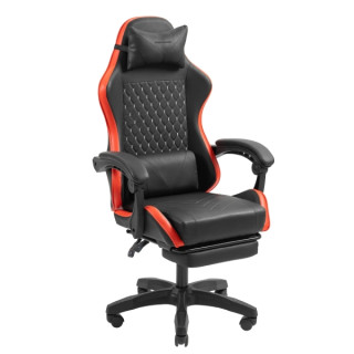 Mars Gaming MGC-X Silla Gaming Ergonomica - Reposapies Extensible - Cojines Lumbar y Cervical - 660x540x1250mm - Acabado en Cue
