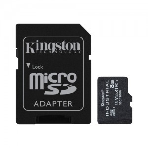 Kingston technology industrial 8 gb microsdhc uhs-i clase 10