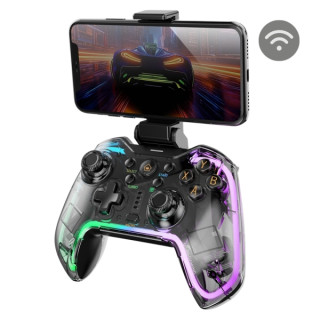 Mars Gaming MGP-BT2 Gamepad Bluetooth Multiplataforma - Vibracion Haptica - Adaptador para Smartphones Universal - Funcion Turb