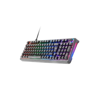 Mars Gaming MKPRO Teclado Completo Hibrido H-Mech - Switch SKN Azul - Disposicion QWERTY ES - Iluminacion RGB Chroma - 385x140x
