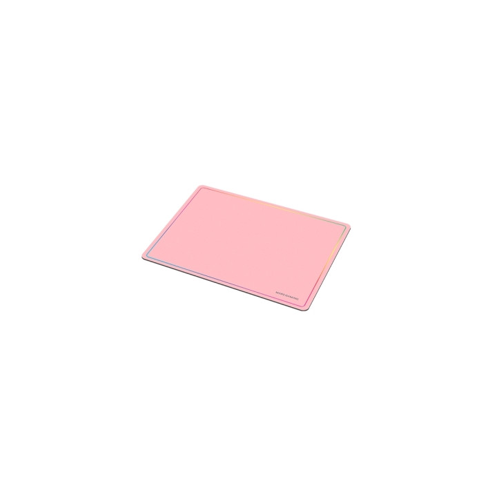 Mars Gaming MMP124 Alfombrilla Raton - Base Antideslizante - Superficie Nanotextil Flexible - 360x260x3mm - Color Rosa