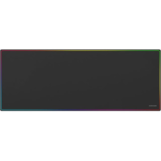 Mars Gaming MMP224 Alfombrilla Extragrande - Base Antideslizante - Superficie Nanotextil Flexible - 880x330x3mm - Color Negro