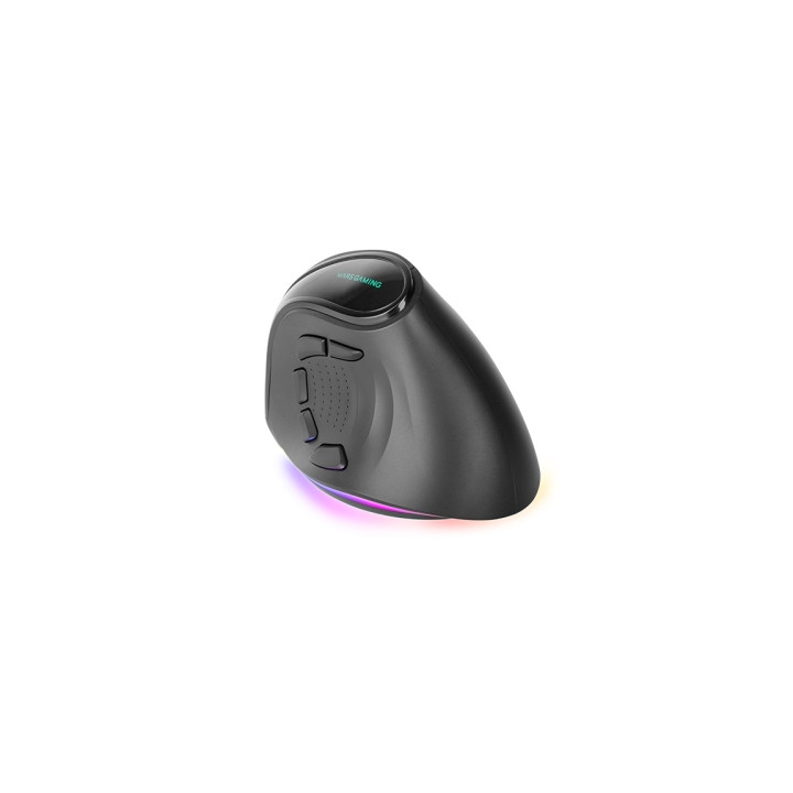 Mars Gaming MM-SK Raton Gaming Inalambrico Vertical para Diestros - Sensor 8400dpi - Bluetooth 5.1 - RF 2.4Ghz - Switches HUANO