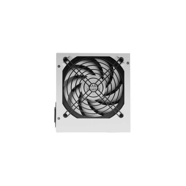 Mars Gaming MPIII550P Fuente de Alimentacion ATX de 550W - Ventilador de 12cm - Silencioso con Tecnologia AI-RPM - 14dB - Color