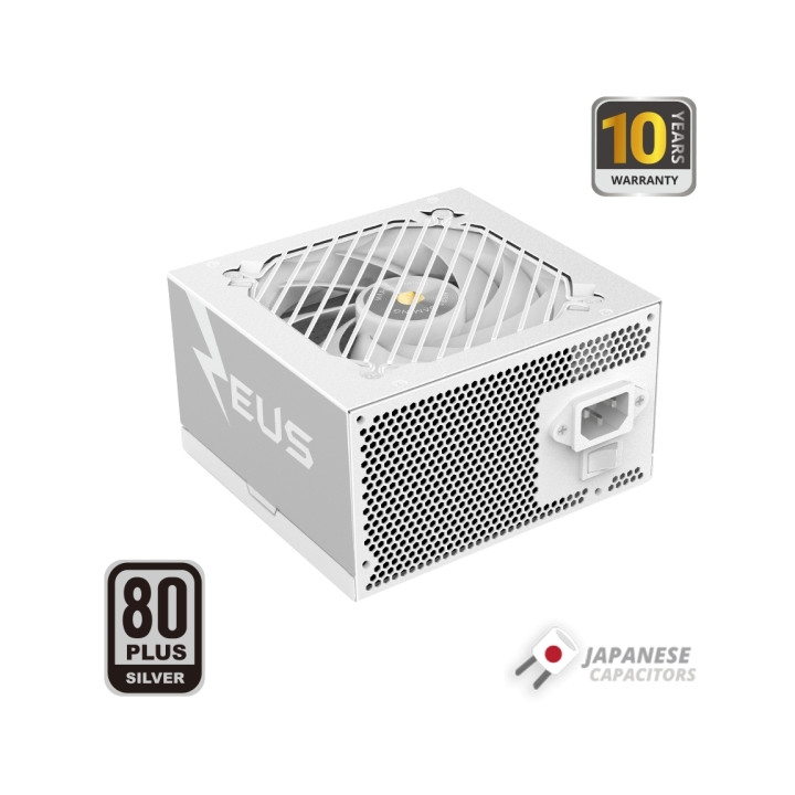 Mars Gaming MPZE750SI Fuente de Alimentacion ATX de 750W - 80 Plus Silver - Ventilador de 12cm - 14dB - 150x145x85mm - Color Bl