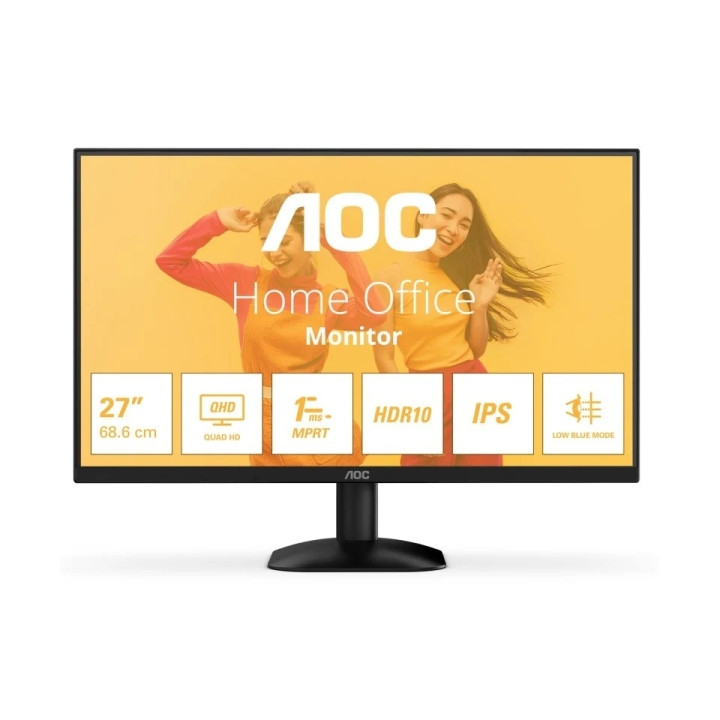 AOC Q27B35E Monitor 27" LED IPS QHD 75Hz HDR10 - Respuesta 1ms - HDMI