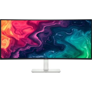 Dell Monitor 34" Curvo VA WQHD 120Hz FreeSync HDR10 - Respuesta 5ms - Altura e Inclinacion Ajustables - Altavoces 10W - USB-A