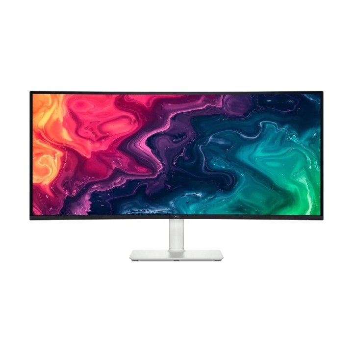 Dell Monitor 34" Curvo VA WQHD 120Hz FreeSync HDR10 - Respuesta 5ms - Altura e Inclinacion Ajustables - Altavoces 10W - USB-A