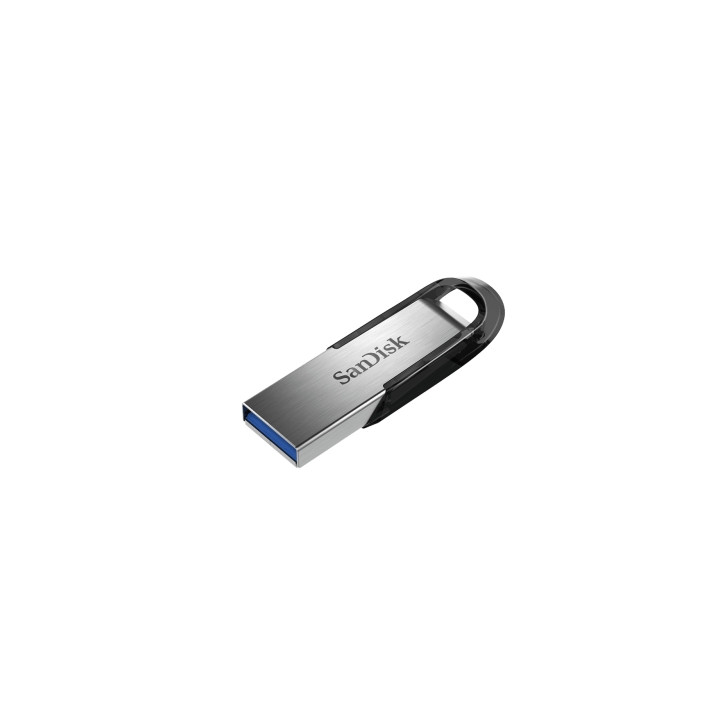 Sandisk Ultra Flair Memoria USB 3.0 512GB - Hasta 150MB/s de Transferencia - Diseño Metalico - Color Acero/Negro
