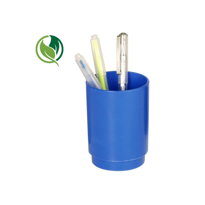 Portalápices sostenible reciclado y reciclable medida exterior: 70x100 mm. color azul archivo 2000 790 az