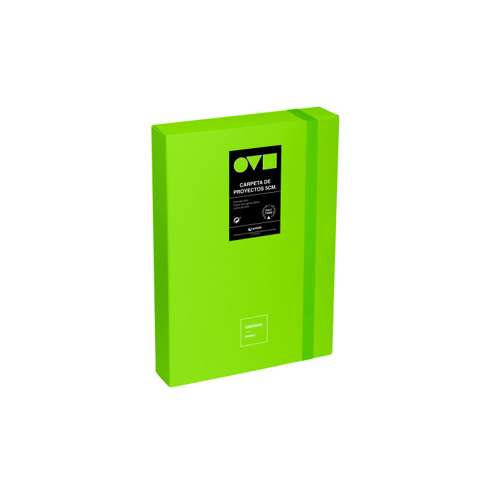 Caja de proyectos 5cm en polyfoam unequal minimal verde grafoplas 91271221