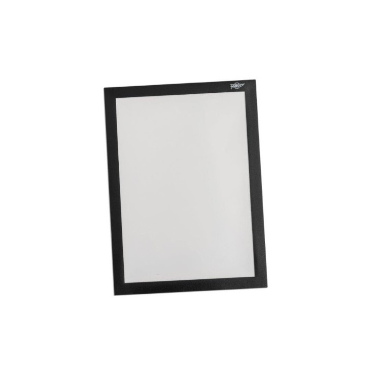 Marco magnético adhesivo a4 negro faibo 40102