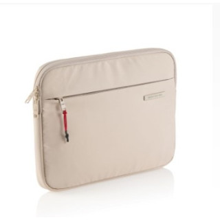 Funda para portátiles de 13/14 pulgadas beige bag to work miquelrius mr19566