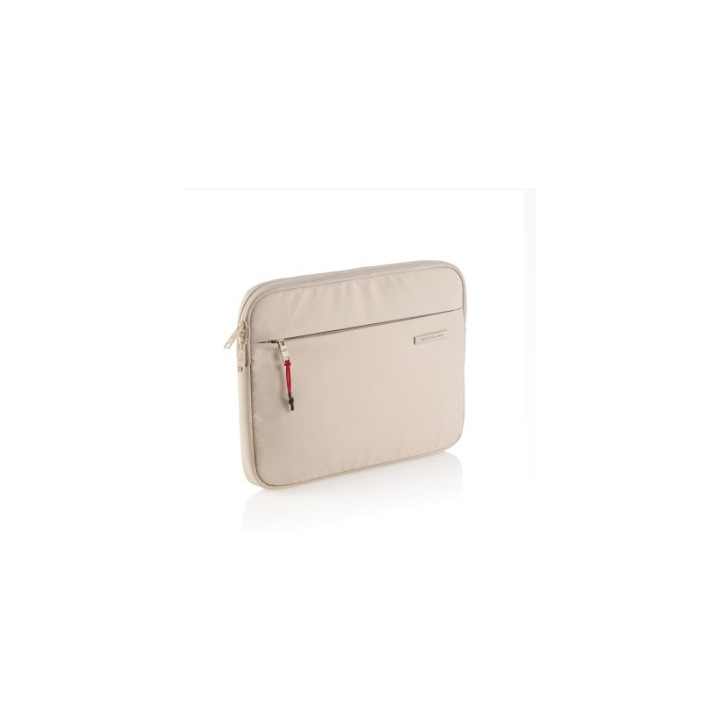 Funda para portátiles de 13/14 pulgadas beige bag to work miquelrius mr19566