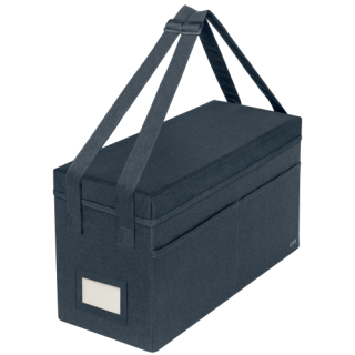 Bolsa de trabajo para hot desking de tela con tapa