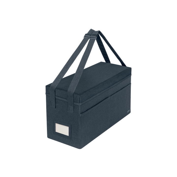 Bolsa de trabajo para hot desking de tela con tapa