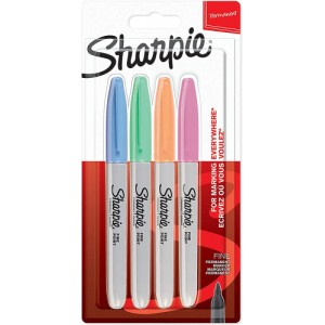Sharpie 2065402 marcador permanente fibre tip azul