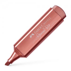 Faber-castell textliner 46 marcador 1 pieza(s) rojo metalizado