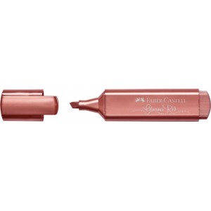 Faber-castell textliner 46 marcador 1 pieza(s) rojo metalizado