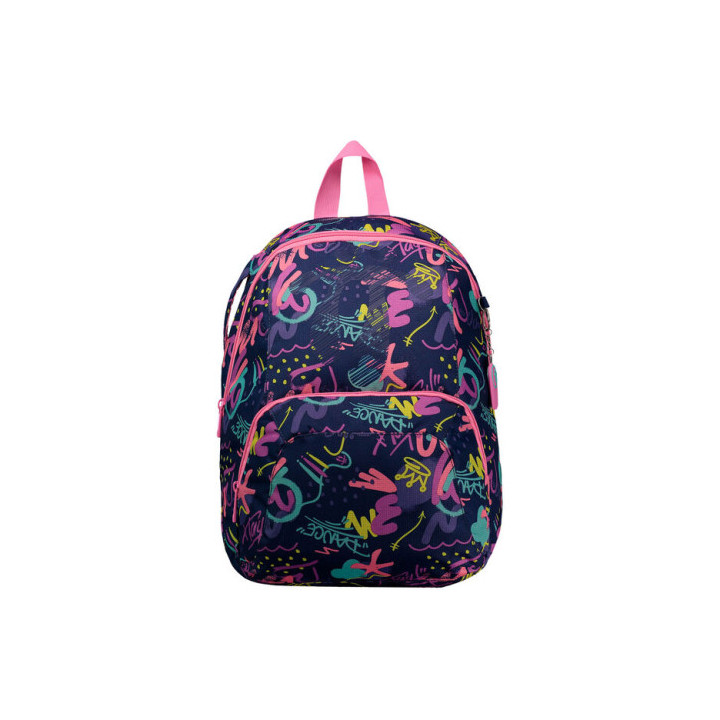 Mochila juvenil estampado multicolor - gammatto totto ma04shm001-2010n-6fc