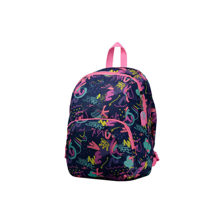Mochila juvenil estampado multicolor - gammatto totto ma04shm001-2010n-6fc