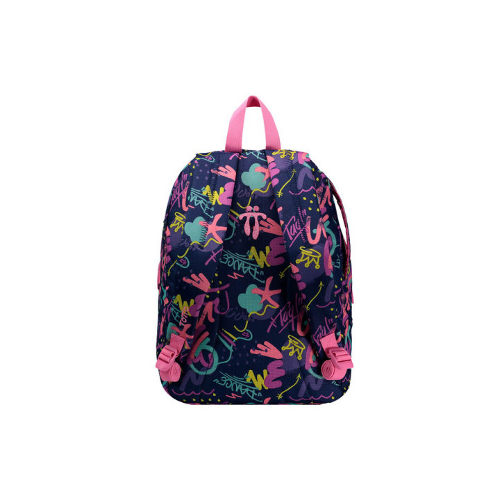 Mochila juvenil estampado multicolor - gammatto totto ma04shm001-2010n-6fc